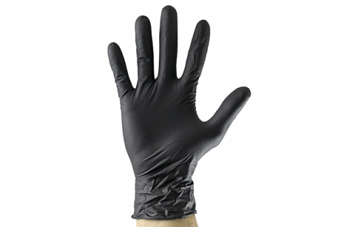 CONSUMABILE SERVICE - MANUSI NEGRE DE UNICA FOLOSINTA. DE NITRIL MARIME L - SET 100BUC JBM