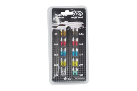 CONSUMABILE SERVICE - MINISIGURANTE FUZIBILE PLATE 10 BUC BLISTER