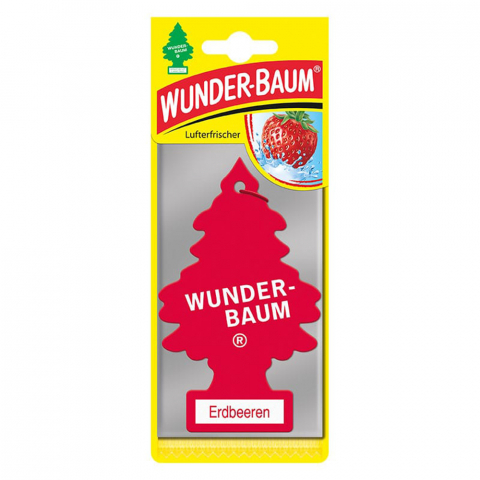 ACCESORII AUTO - ODORIZANT AUTO BRADUT WUNDER-BAUM ERDBEEREN (CAPSUNI)