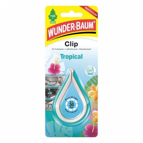 ACCESORII AUTO - ODORIZANT AUTO CLIP WUNDER-BAUM TROPICAL