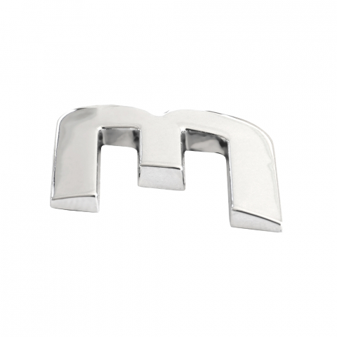 ORNAMENT AUTO 3D. CIFRA 3. 26 MM. CROMAT [2]