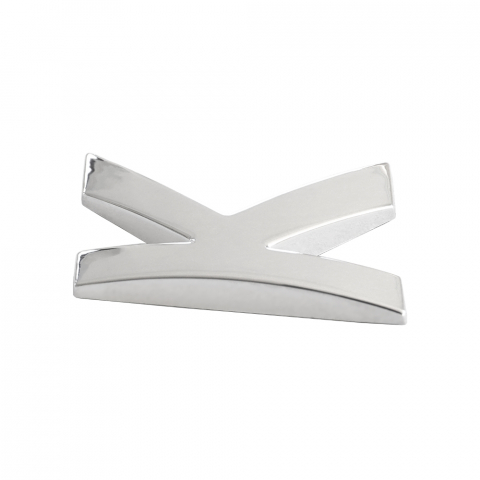ORNAMENT AUTO 3D. LITERA K. 26 MM. CROMAT [1]