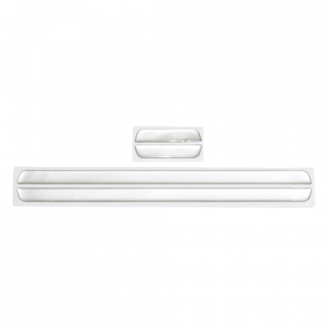 ACCESORII EXTERIOR - ORNAMENT PROTECTIE PORTIERA / OGLINDA ARGINTIU