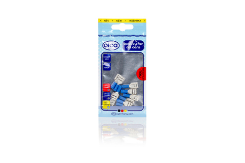 PAPUC ELECTRIC AUTO IZOLAT ALBASTRU TIP MAMA 9.0mm - SET 10 [1]