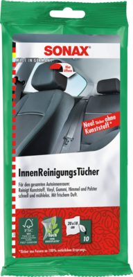 ACCESORII AUTO - SERVETELE SUPRAFETE INTERIOR PACHET 10 BUCATI SONAX
