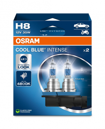 SET 2 BECURI 12V H8 35 W COOL BLUE INTENSE NextGen OSRAM [2]