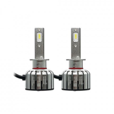 SET 2 BECURI NIGHT BREAKER LED H1 OMOLOGARE RAR OSRAM [1]