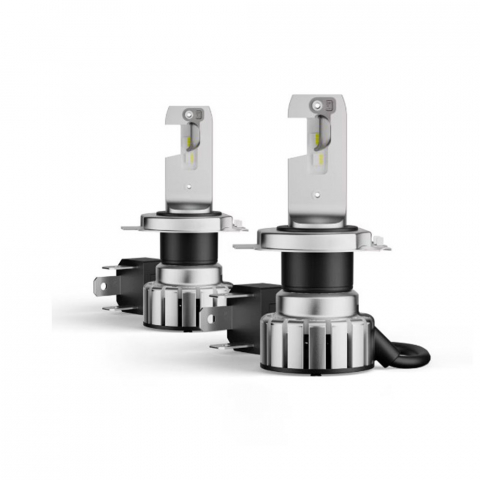 BECURI AUTO - SET 2 BECURI NIGHT BREAKER LED SMART H4 +330% BLISTER OMOLOGARE RAR