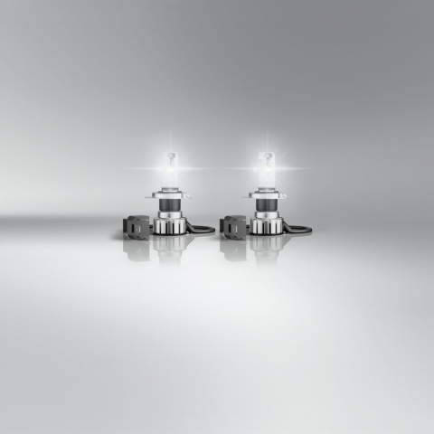 SET 2 BECURI NIGHT BREAKER LED SMART H4 +330% BLISTER OMOLOGARE RAR [5]