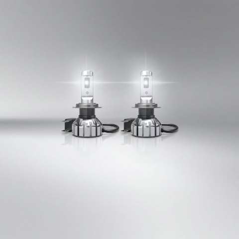 SET 2 BECURI NIGHT BREAKER LED SMART H7 +330% BLISTER OMOLOGARE RAR [2]