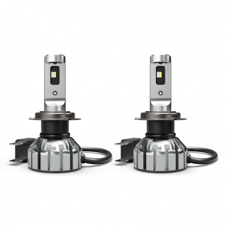 SET 2 BECURI NIGHT BREAKER LED SMART H7 +330% BLISTER OMOLOGARE RAR [5]