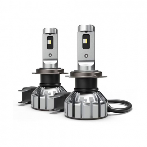 BECURI AUTO - SET 2 BECURI NIGHT BREAKER LED SMART H7 +330% BLISTER OMOLOGARE RAR