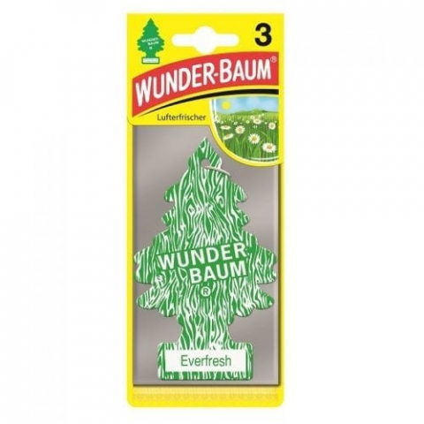 ACCESORII AUTO - SET 3 BUCATI ODORIZANTE AUTO BRADUT WUNDER-BAUM EVERFRESH