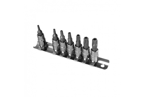 SCULE SI ECHIPAMENTE - SET 7 CAPETE TORX CU TUBULARE ACTIONARE 1/4` JBM