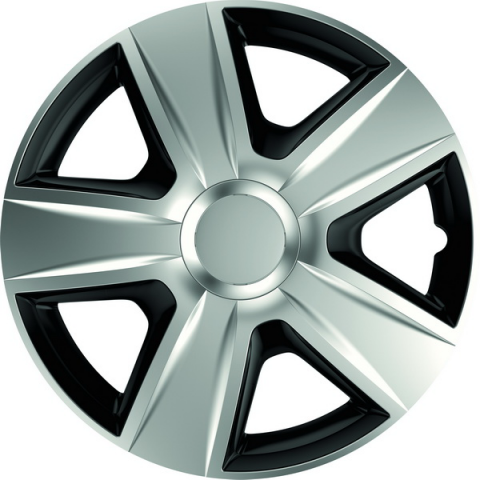 ACCESORII EXTERIOR - SET CAPACE ROTI 15` SILVER&BLACK ESPRIT