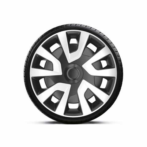 ACCESORII EXTERIOR - SET CAPACE ROTI 15` SILVER REVO VAN