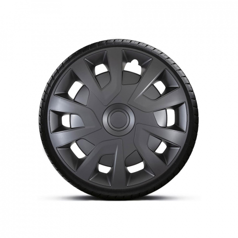 ACCESORII AUTO - SET CAPACE ROTI 16` NEGRE REVO VAN