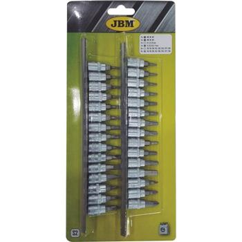 SCULE SI ECHIPAMENTE - SET CAPETE TUBULARE 1/4` JBM