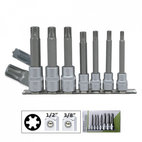 SCULE SI ECHIPAMENTE - SET CAPETE TUBULARE TORX RIBE JBM