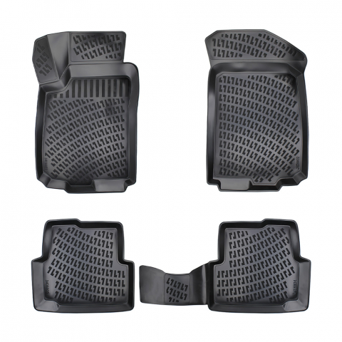 ACCESORII INTERIOR - SET COVORASE AUTO CAUCIUC UMBRELLA PENTRU CHEVROLET AVEO II 2012-2020