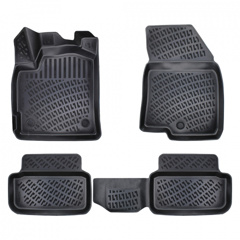 ACCESORII INTERIOR - SET COVORASE AUTO CAUCIUC UMBRELLA PENTRU DACIA SANDERO STEPWAY COMFORT/ESSENTIAL 2020-