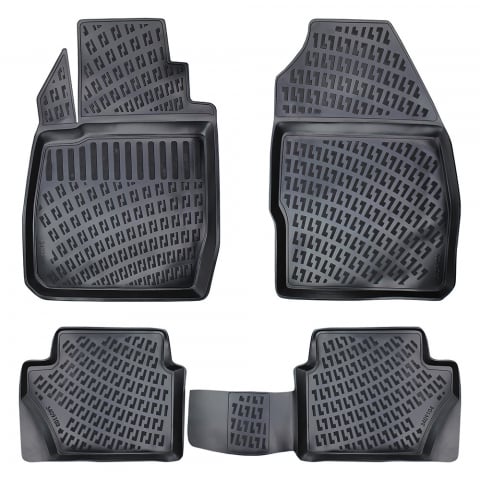 ACCESORII INTERIOR - SET COVORASE AUTO CAUCIUC UMBRELLA PENTRU FORD FIESTA V 2002-2008