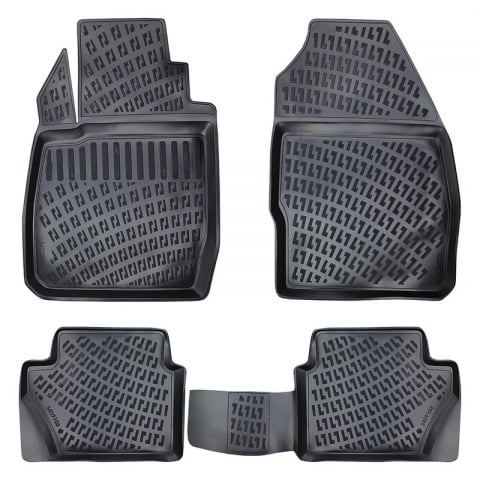 SET COVORASE AUTO CAUCIUC UMBRELLA PENTRU FORD FIESTA V 2002-2008 [1]
