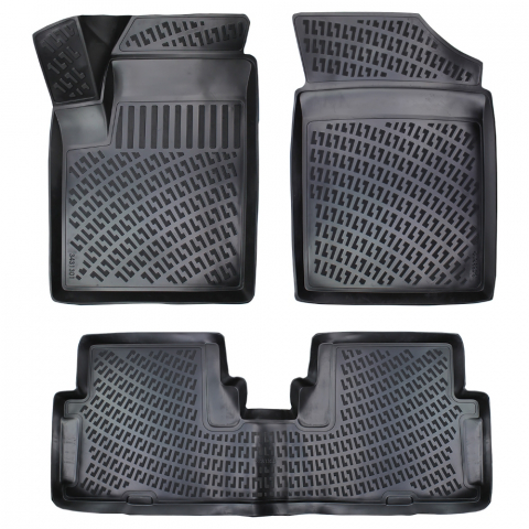 ACCESORII INTERIOR - SET COVORASE AUTO CAUCIUC UMBRELLA PENTRU PEUGEOT PARTNER I / CITROEN BERLINGO 1998-2008