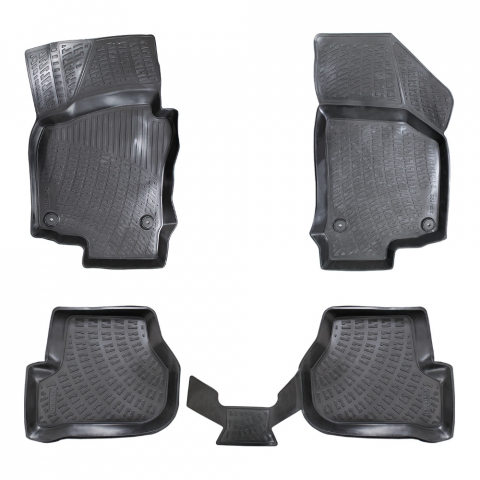 ACCESORII INTERIOR - SET COVORASE AUTO CAUCIUC UMBRELLA PENTRU VW GOLF 6 2008-2012