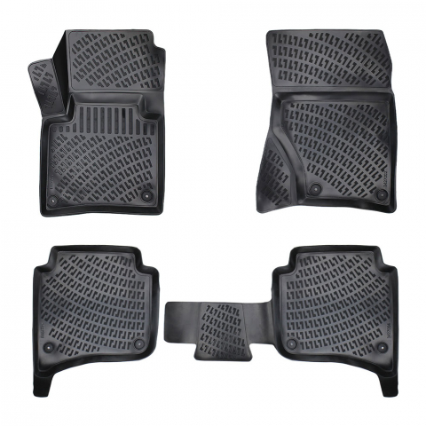 SET COVORASE AUTO CAUCIUC UMBRELLA PENTRU VW TOUAREG II (7P) CLIMA 4 ZONE 2010-2018 [4]