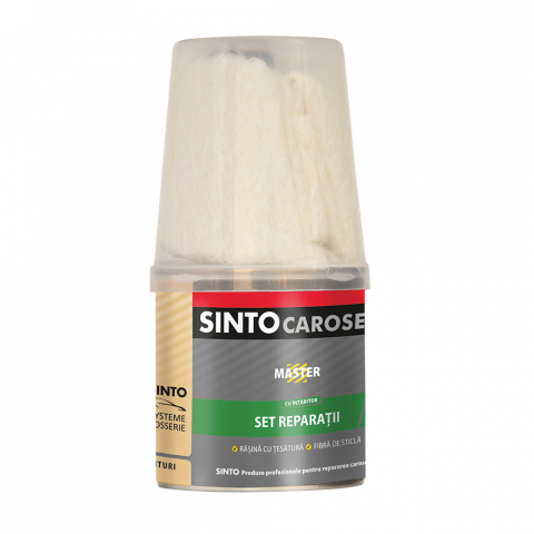 INTRETINERE AUTO - SET DE REPARATII CU RASINA MASTER 0.25KG + 0.25 M SINTO