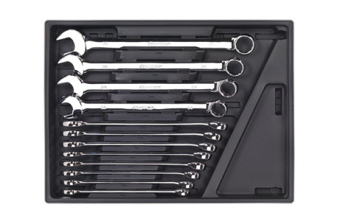 SCULE SI ECHIPAMENTE - SET FORMAT DIN 12 CHEI COMBINATE 20-32MM - SEALEY