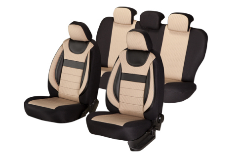 SET HUSE SCAUN DYNAMIC BEJ [4]