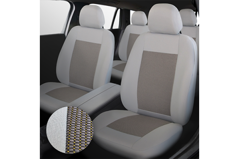 ACCESORII AUTO - SET HUSE SCAUN LUX GRI UMB1