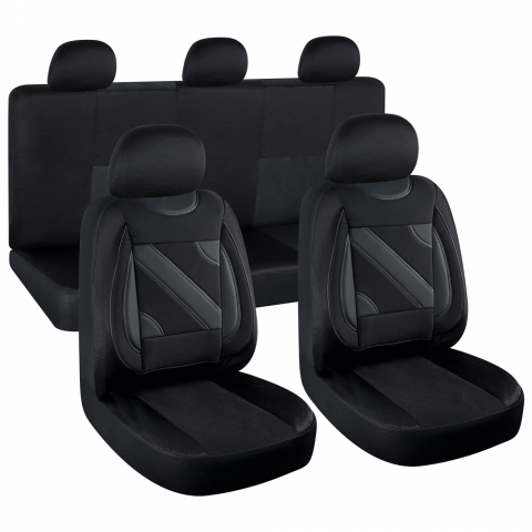 SET HUSE SCAUN NERO NEGRU [1]