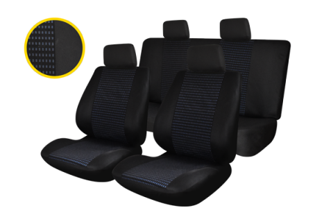 ACCESORII AUTO - SET HUSE SCAUN TRAFFIC - ALBASTRU