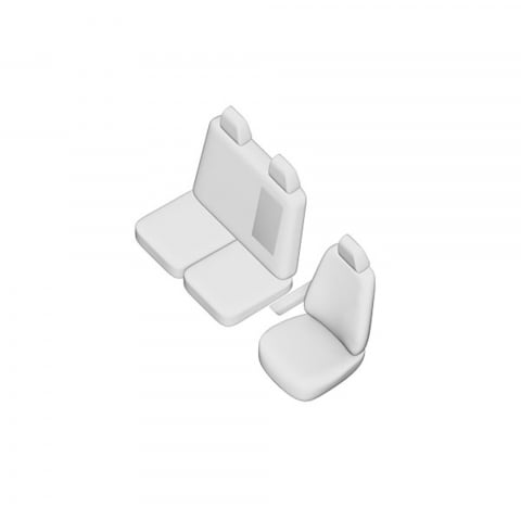 SET HUSE SCAUN UMBRELLA PENTRU IVECO DAILY (2+1) 2014- [4]