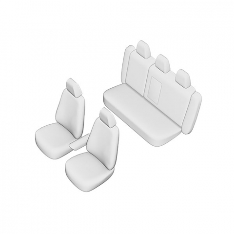 SET HUSE SCAUN UMBRELLA PENTRU TOYOTA COROLLA 2007-2013 (BANCHETA FRACTIONATA) [4]