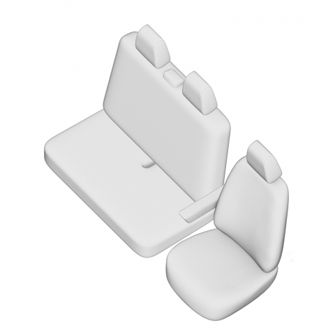 SET HUSE SCAUN UMBRELLA PENTRU VW T4 (2+1) TRANSPORTER VAN 1992-2003 [3]
