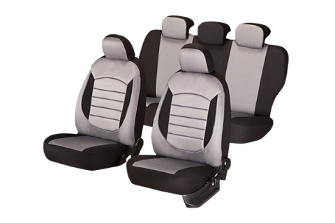 ACCESORII AUTO - SET HUSE SCAUN URBAN GRI