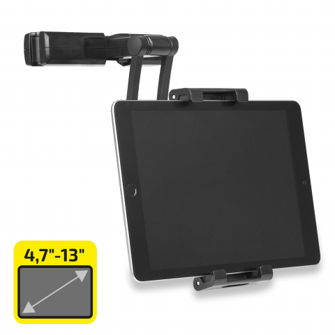 SUPORT AUTO FLEXIBIL PREMIUM PENTRU TABLETA CU PRINDERE IN TETIERA [12]