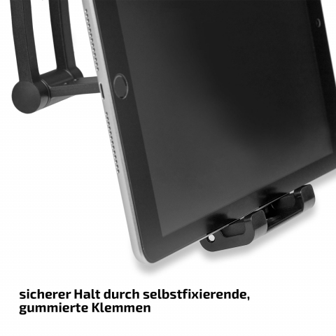 SUPORT AUTO FLEXIBIL PREMIUM PENTRU TABLETA CU PRINDERE IN TETIERA [21]