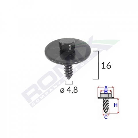 ECHIPAMENTE SERVICE - SURUB PENTRU CAPAC MOTOR PENTRU MERCEDES SET 10 BUC