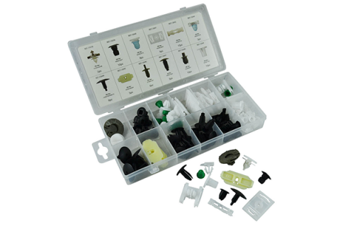 ECHIPAMENTE SERVICE - TRUSA CLIPSURI DIN PLASTIC JBM PENTRU VOLKSWAGEN 85BUC