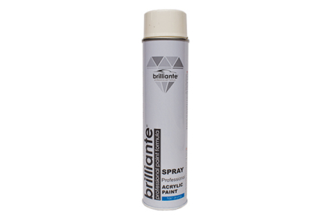 ACCESORII AUTO - VOPSEA SPRAY ACRILICA ALB PUR LUCIOS (RAL 9010) 600 ml BRILLIANTE