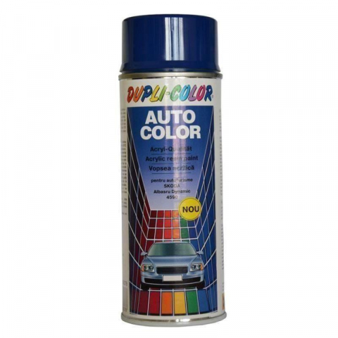 ACCESORII AUTO - VOPSEA SPRAY AUTO SKODA ALBASTRU DYNAMIC 4590 DUPLI-COLOR