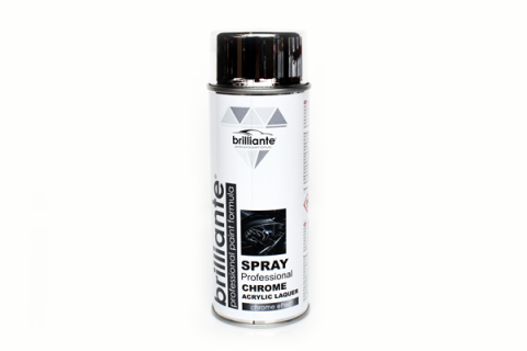 ACCESORII AUTO - VOPSEA SPRAY CROM (ARGINTIU) 400ml BRILLIANTE