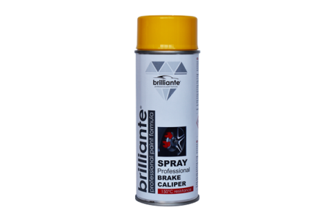 ACCESORII AUTO - VOPSEA SPRAY GALBEN PENTRU ETRIERE FRANE (RAL 1023) 400ml BRILLIANTE