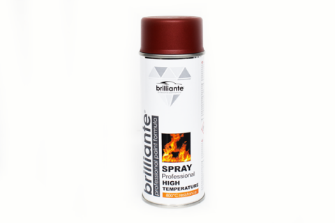ACCESORII AUTO - VOPSEA SPRAY TEMPERATURI INALTE (ROSU) 400ml BRILLIANTE