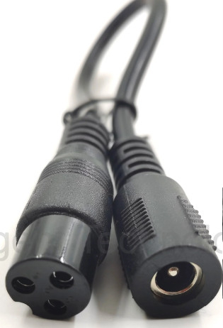 Adaptor incarcator bicicleta electrica DC5521 - GX16 [1]